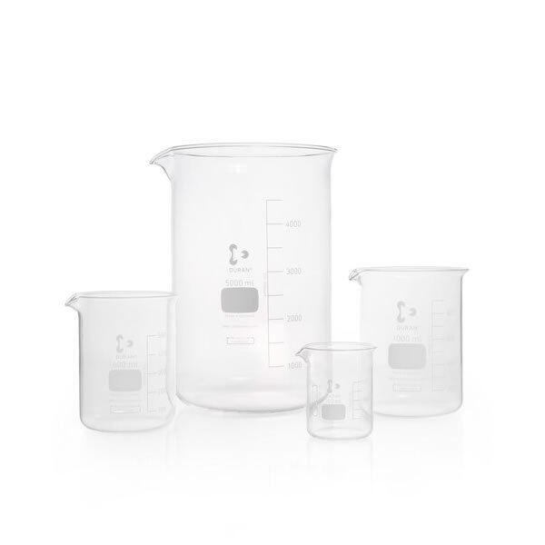 Beaker Low Form with spout Glass