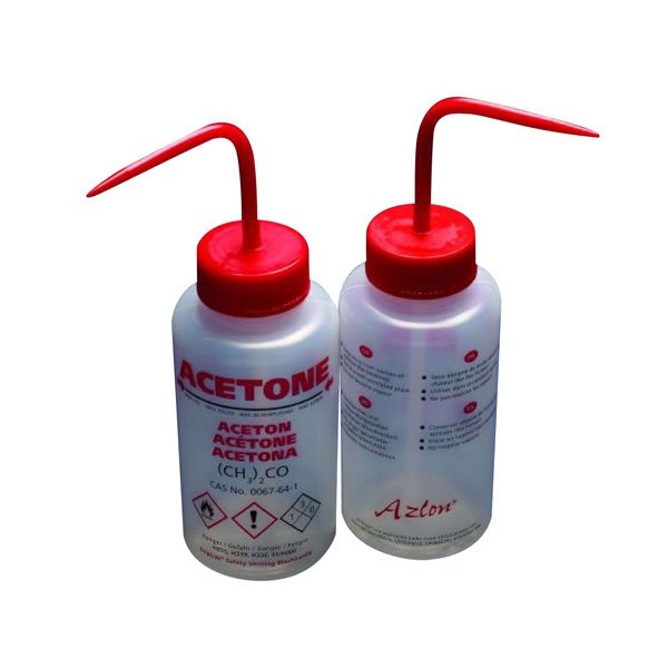 Measuring Safety Venting Wash Bottle LDPE