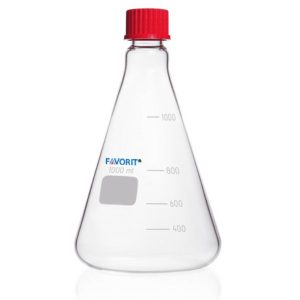 Erlenmeyer Flask with Screw-Cap